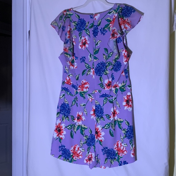 Parker Ana floral romper size 10 - Picture 13 of 13